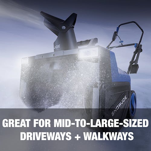 Great for mid-to-large-sized driveways and walkways.