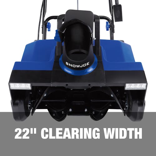 22-inch clearing width.