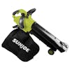 Sun Joe 12-amp 3-in-1 Outdoor Electric Leaf Blower, Vacuum, and Mulcher.