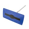 Blue snow broom attachment for the Snow Joe 4-in-1 blue-colored Multi-Purpose Auto Snow Tool Kit.