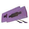 Snow Joe 2-pack of 19-inch 2-In-1 Telescoping purple Snow Broom and Ice Scrapers.