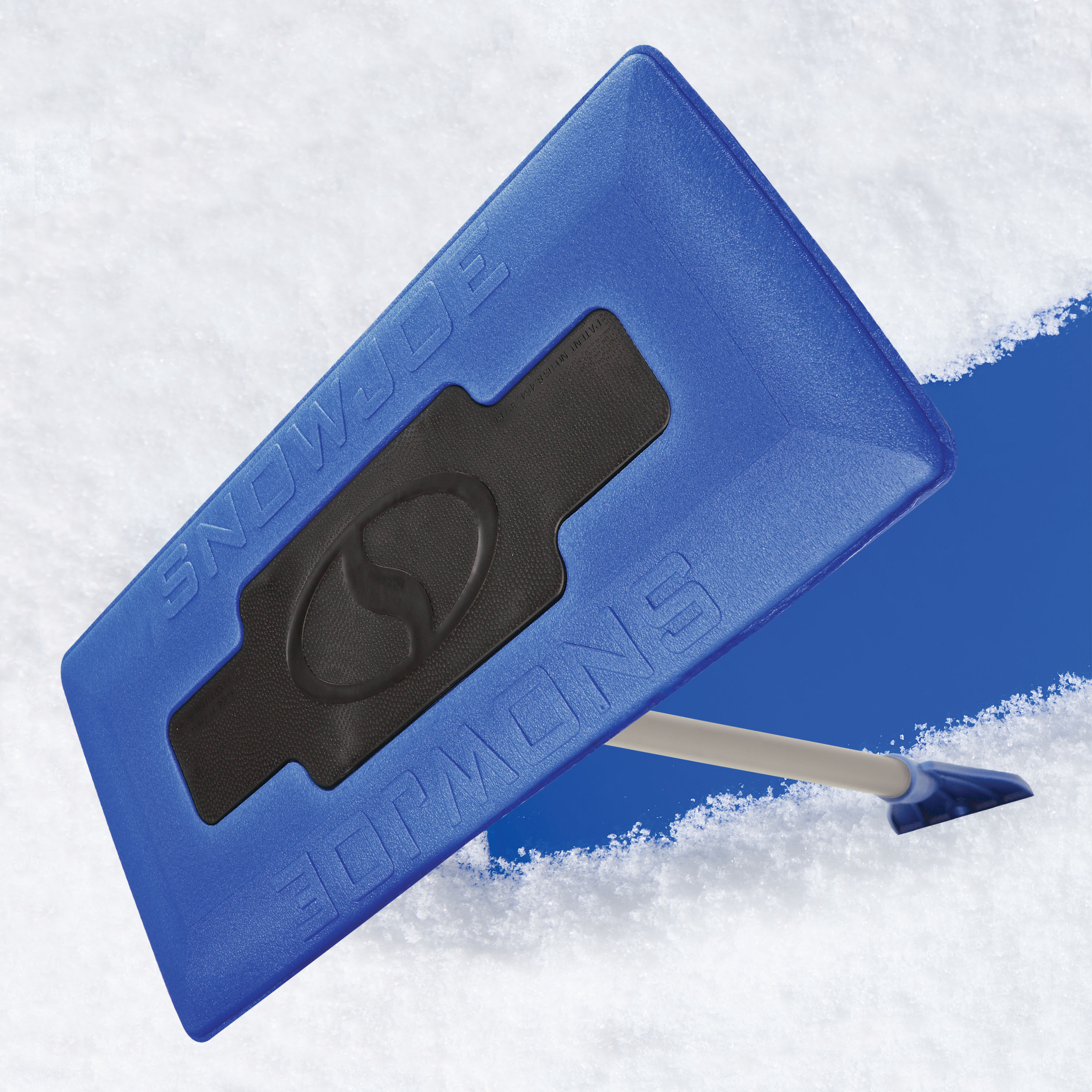 Snow Joe Car Windshield Ice Scraper & Interlocking Foam Brush Durable Broom Tool 