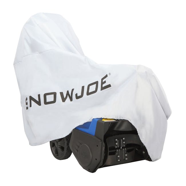 Snow Joe universal 21-inch protective electric snow blower cover.