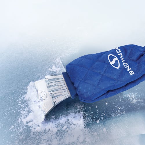 Sofullue Ice Scraper Mitt Windshield Snow Scraper Gloves Waterproof Snow  Remover Shovel 