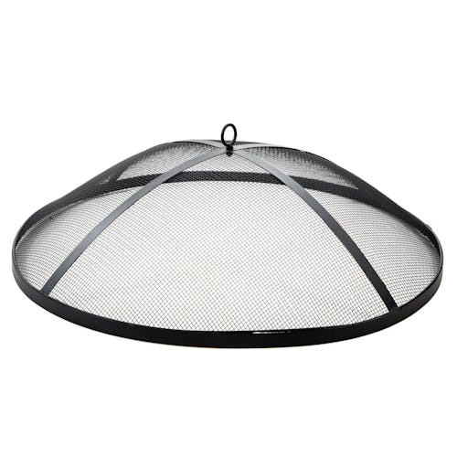 Dome screen for the Sun Joe 35-Inch Rustic Wood Cast Stone Base, Wood Burning Fire Pit.