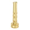 Sun Joe 4-inch brass heavy-duty twist hose nozzle.