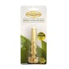Packaging for the Sun Joe 4-inch brass heavy-duty twist hose nozzle.