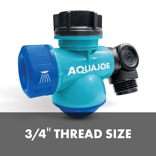 thread size of aqua joe faucet connector