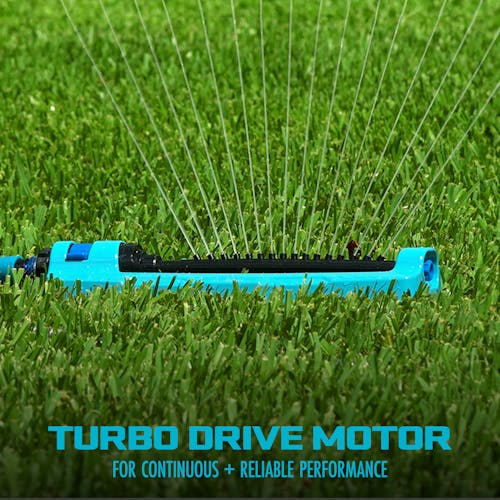 Turbo Driver Motor powering SJI-OMS16 aqua joe sprinkler
