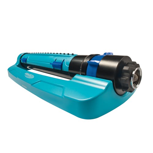 Aqua Joe 18-nozzle Turbo Oscillating Lawn Sprinkler.