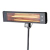 Close-up of the heater head on the Sun Joe Water-Resistant Electric Indoor and Outdoor Patio Infrared Heater.