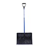 Front view of the Snow Joe 18-inch combination snow shovel and pusher.