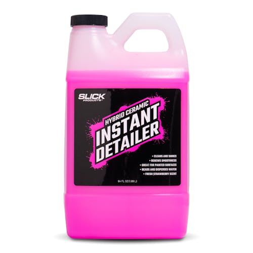 Slick products instant detailer front label view