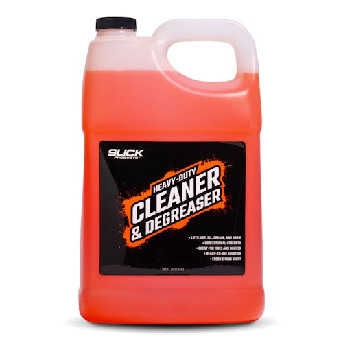 slick products cleaner and degreaser front label view