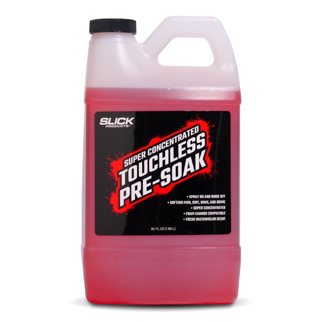 slick products touchless pre soak front label