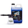 Slick Products 64 ounce Wash and Wax Foam Shampoo Cleaning Solution with a Garden Hose Foam Blaster.