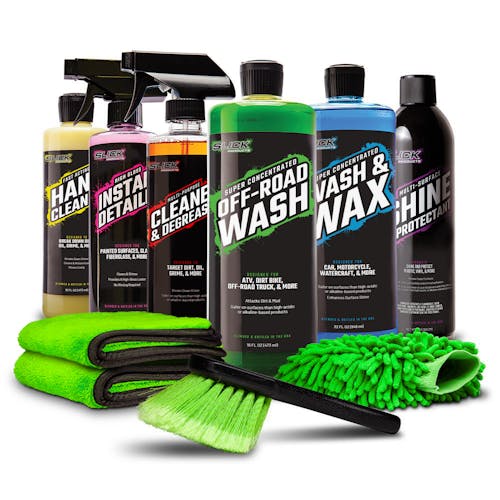 Slick Products 32 fl. oz. Wash and Wax Foam Shampoo Cleaning Solution