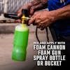 Slick Products Off-Road Extra Thick Foaming Cleaning Solution works great with a foam cannon, foam gun, spray bottle, or bucket.