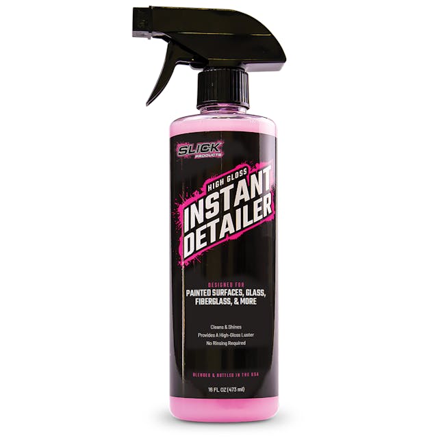 Slick Products 16 ounce High Gloss Finish Instant Detailer.