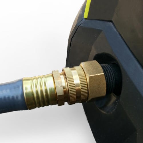 Sun Joe SPX-BSC  Dual Swivel Brass Garden Hose Connector 3/