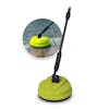 SPX-PCA10 patio cleaning attachment for Sun Joe Pressure Washers with inset image of product in use