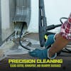 Precision cleaning capability of SPX-PCH25 drain cleaning hose