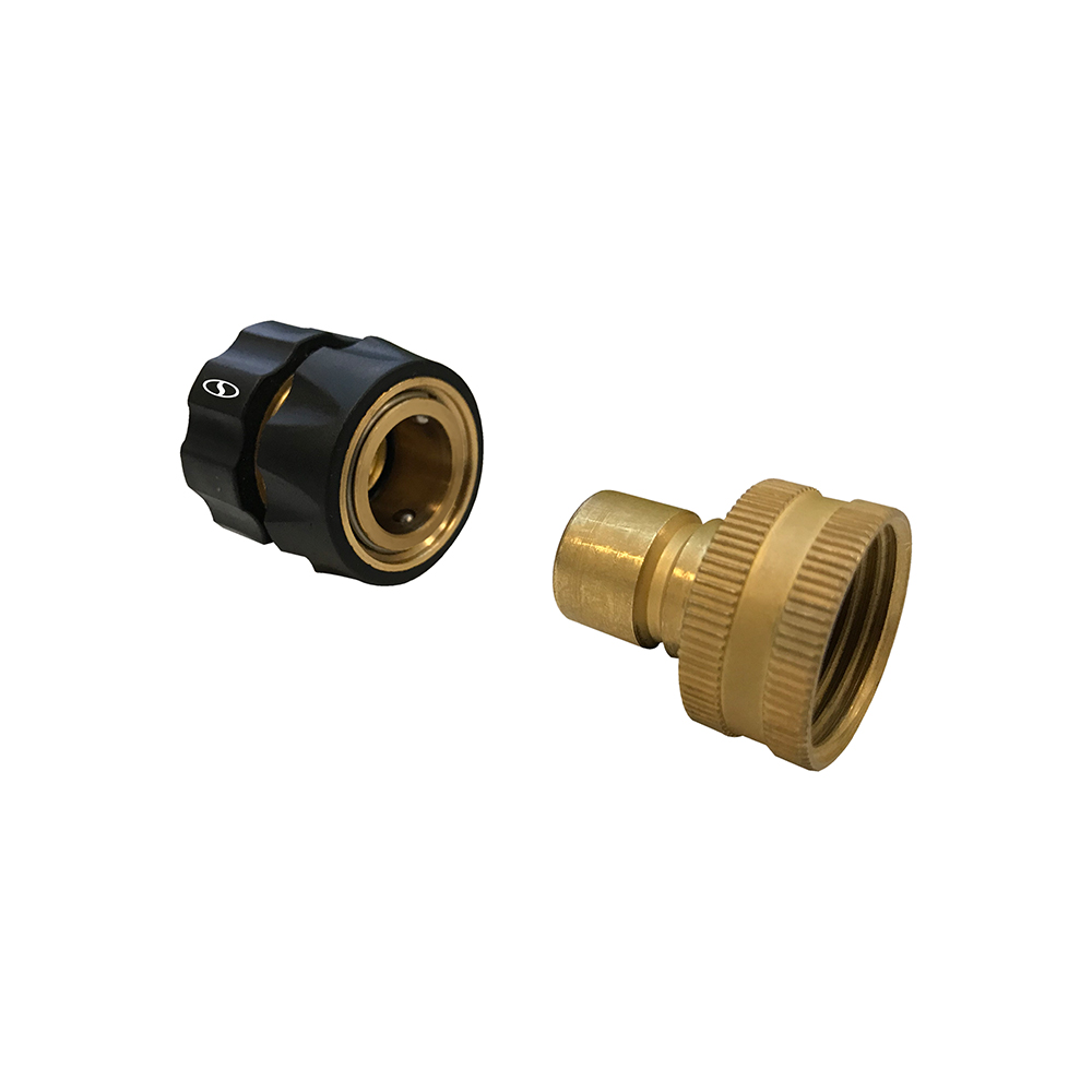 Details about   9XUniversal 3/4' Pressure Washer Tap Adapter Connector Garden Hose Quick Connect
