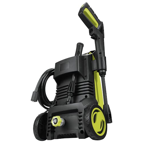 Rear-angled view of the Sun Joe 11-amp Electric Pressure Washer with 1450 PSI.