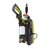 Rear-angled view of the Sun Joe 10.5-amp 1500 PSI Electric Pressure Washer.