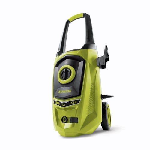Angled view of the Sun Joe 11-amp 1900 PSI Electric Pressure Washer.