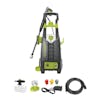 Sun Joe 13-amp 2000 PSI Electric Pressure Washer with foam cannon, hose, hose connector, and nozzle attachments/