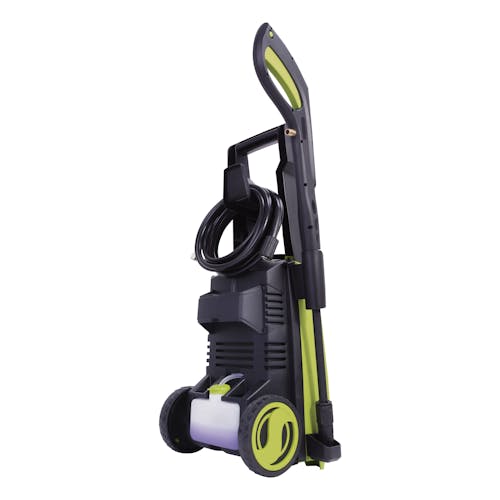 Rear-angled view of the Sun Joe 14.5-amp 1900 PSI Electric Pressure Washer.