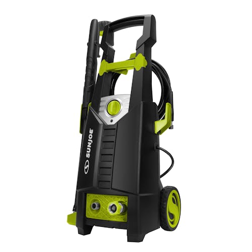 Angled view of the Sun Joe 13-amp 1950 PSI Electric Pressure Washer.
