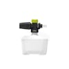 Side view of the foam cannon.