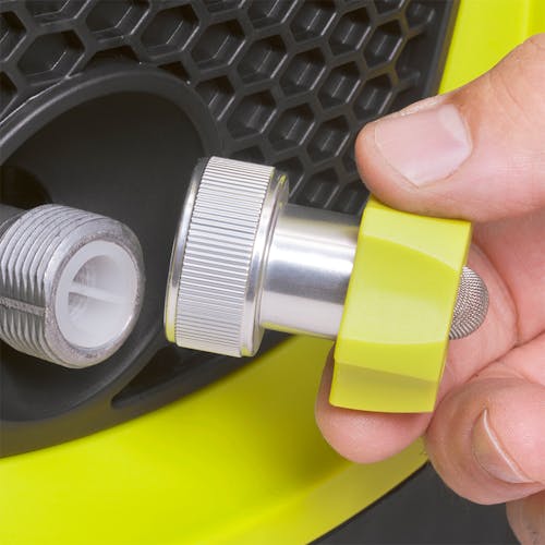 Garden hose connecter for the Sun Joe 14.5-amp 2030 PSI Electric Pressure Washer.