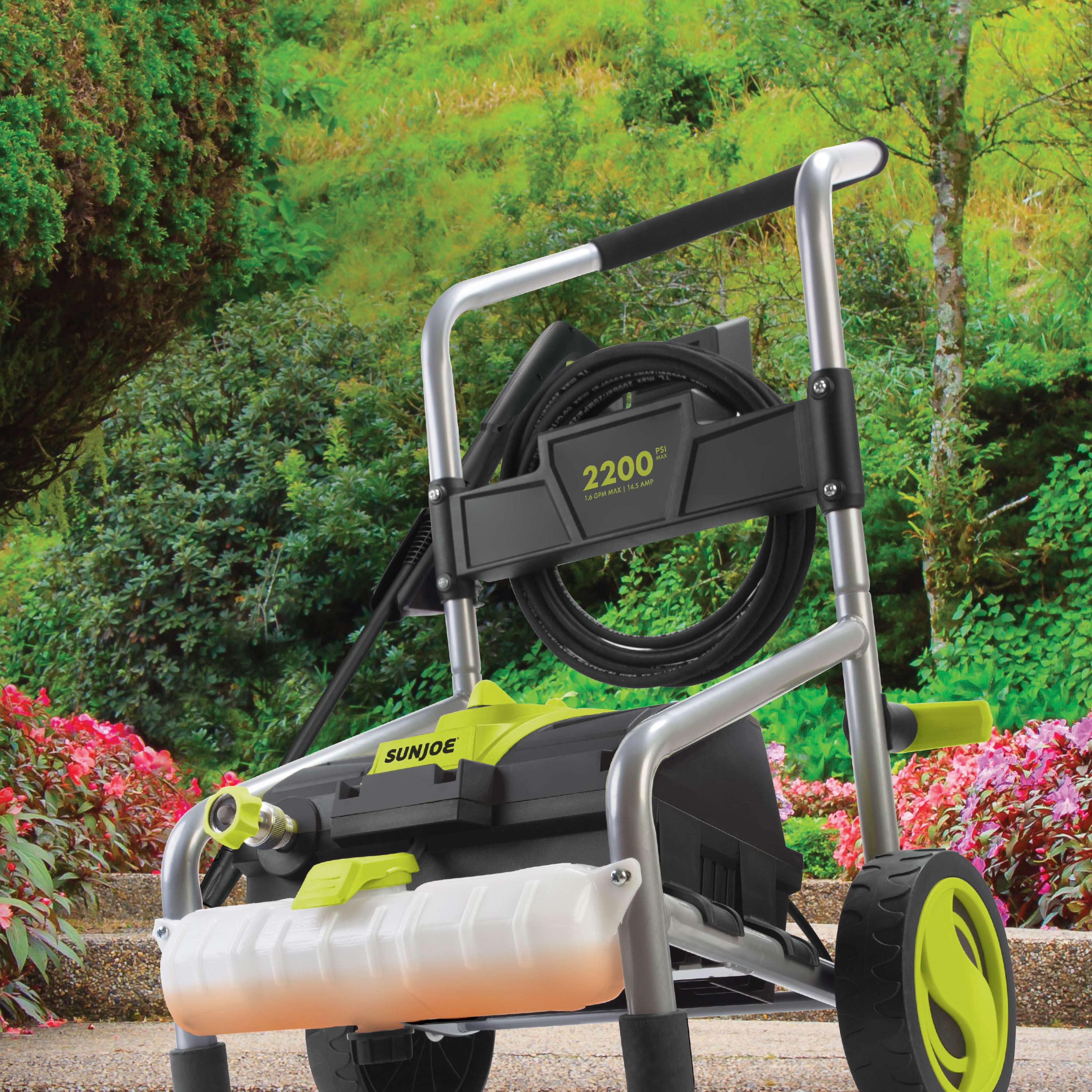 Sun Joe SPX4003 2200 Max PSI 1.6 GPM 14.5 Amp Electric Pressure Washer