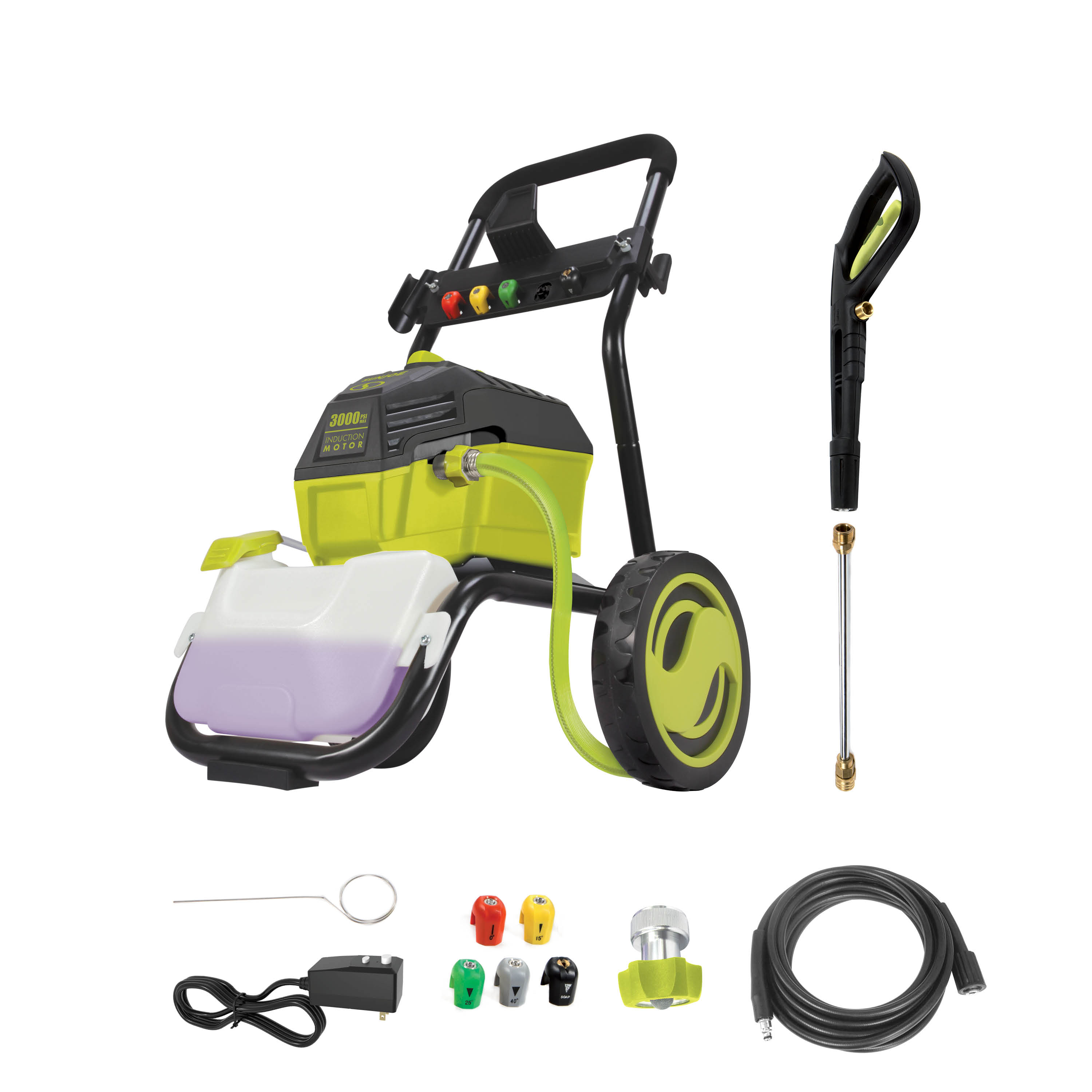 Sun joe electric on sale pressure washer attachments