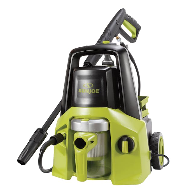 Sun Joe 13-amp 2-in-1 Electric Pressure Washer and Vacuum.