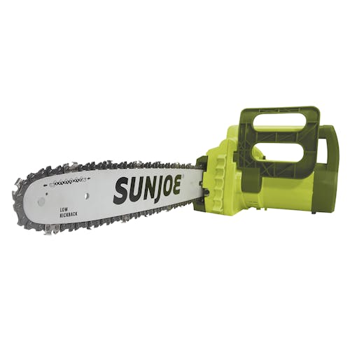 Sun Joe 14-amp 16-inch Electric Chain Saw.