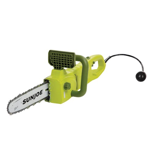 Sun Joe 8-amp 10-inch Electric Convertible Pole Chain Saw without the pole.