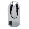 TrailGear 20-liter black transparent dry bag.