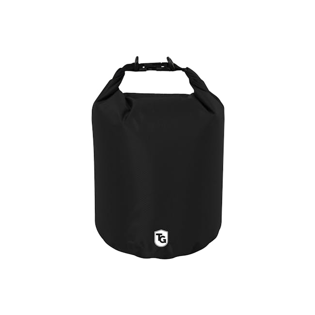 TrailGear 5-liter heavy-duty black dry bag.