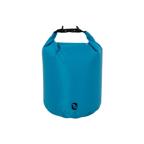 TrailGear 5-liter heavy-duty sky blue dry bag.
