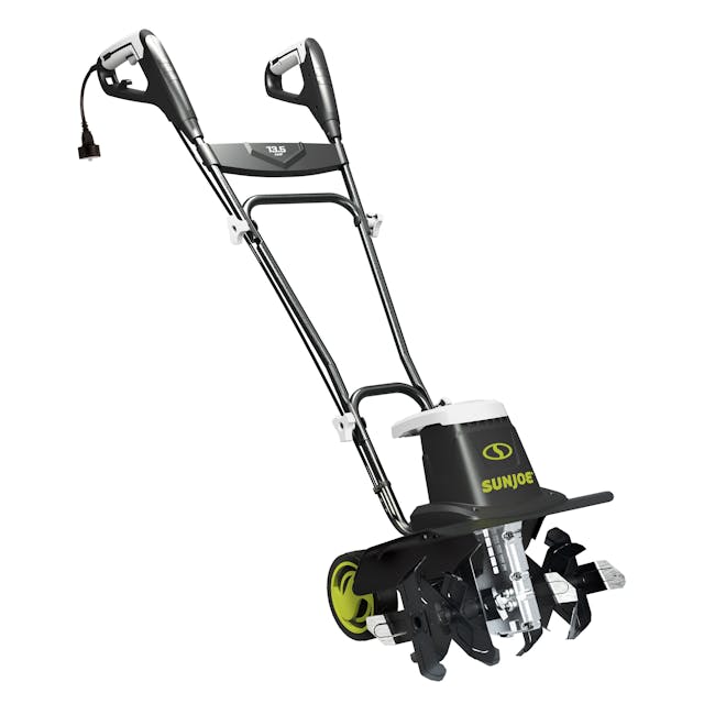 Sun Joe 13.5-amp 16-inch Electric Garden Tiller and Cultivator.