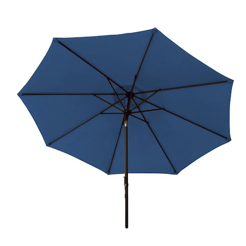 Bliss Outdoors 9-foot Blue Patio Umbrella.