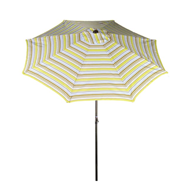  Bliss Outdoors 9-foot Montauk Stripe  patio umbrella.
