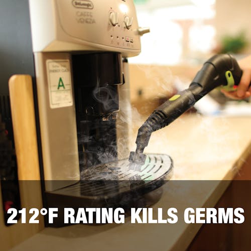 212-degree Fahrenheit rating kills germs.