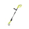 Side view of the Sun Joe 24-Volt cordless weed sweeper kit, showing the brush.