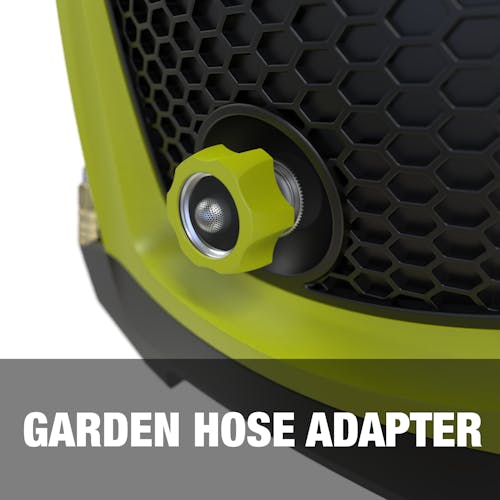 Garden hose adapter.