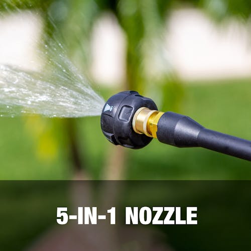 5-in-1 nozzle.